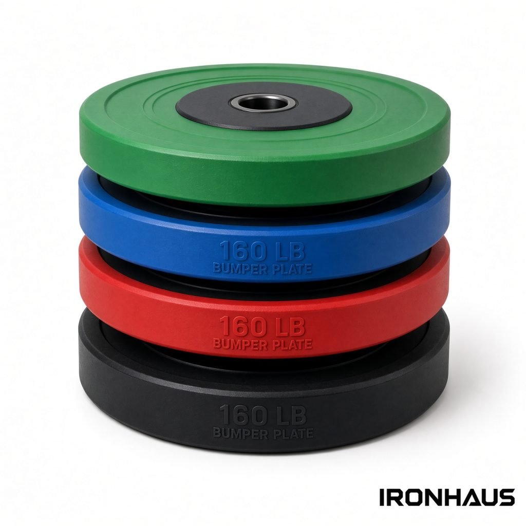 Ironhaus Urethane Bumper Plate Set — 160 lb